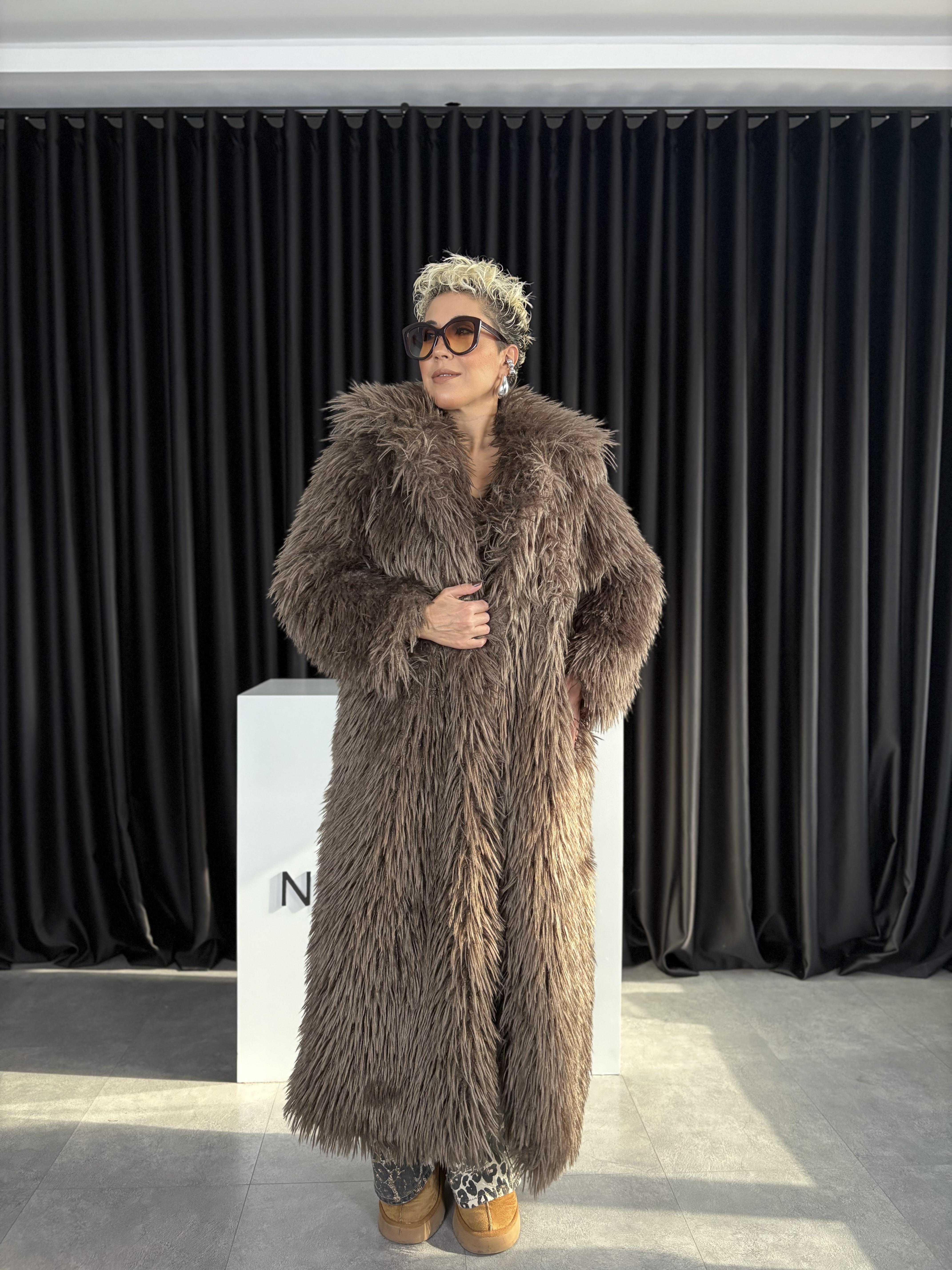 Acı Kahve Premium Uzun Kürk