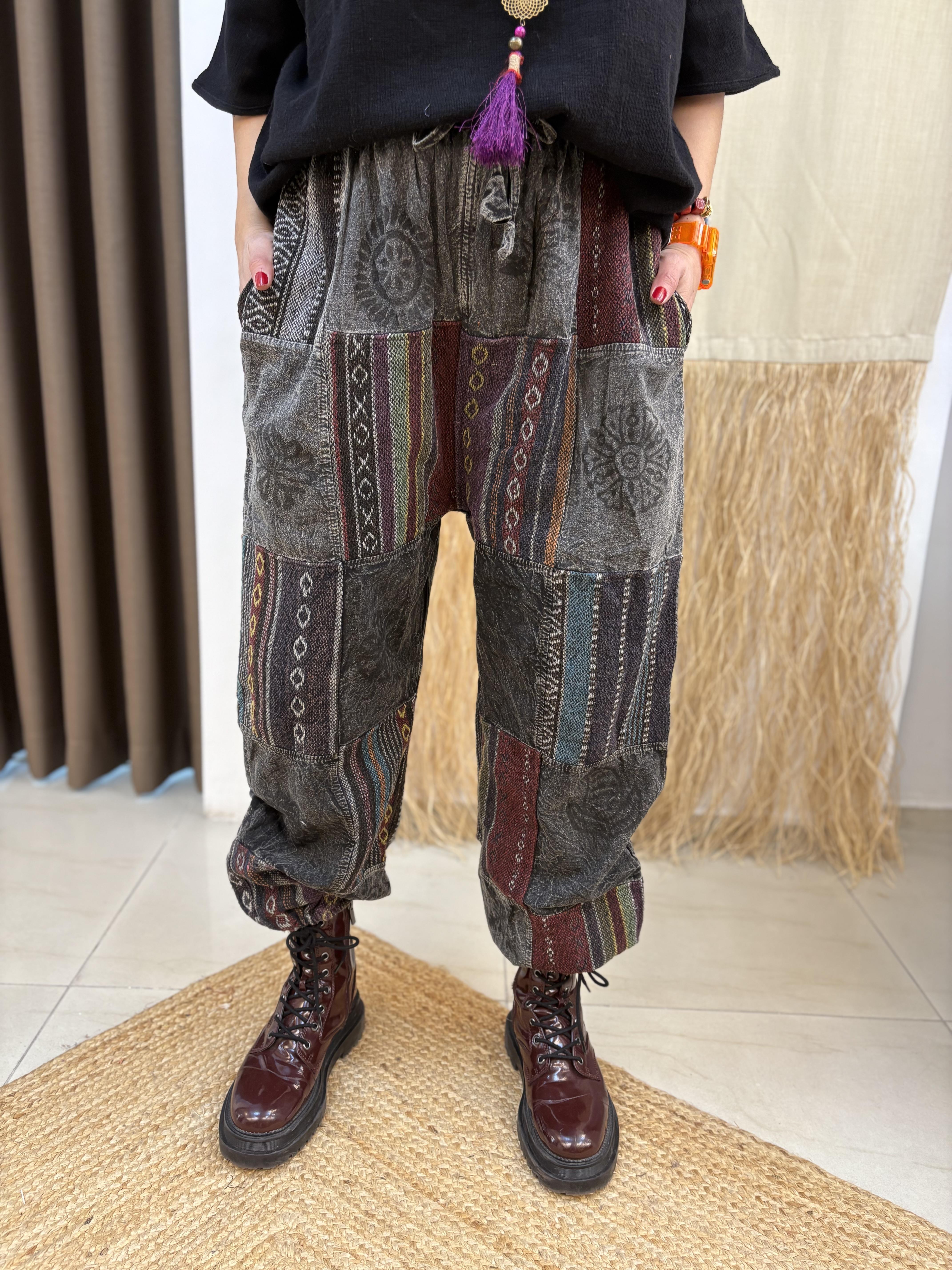 Antrasit Nepal Pantolon