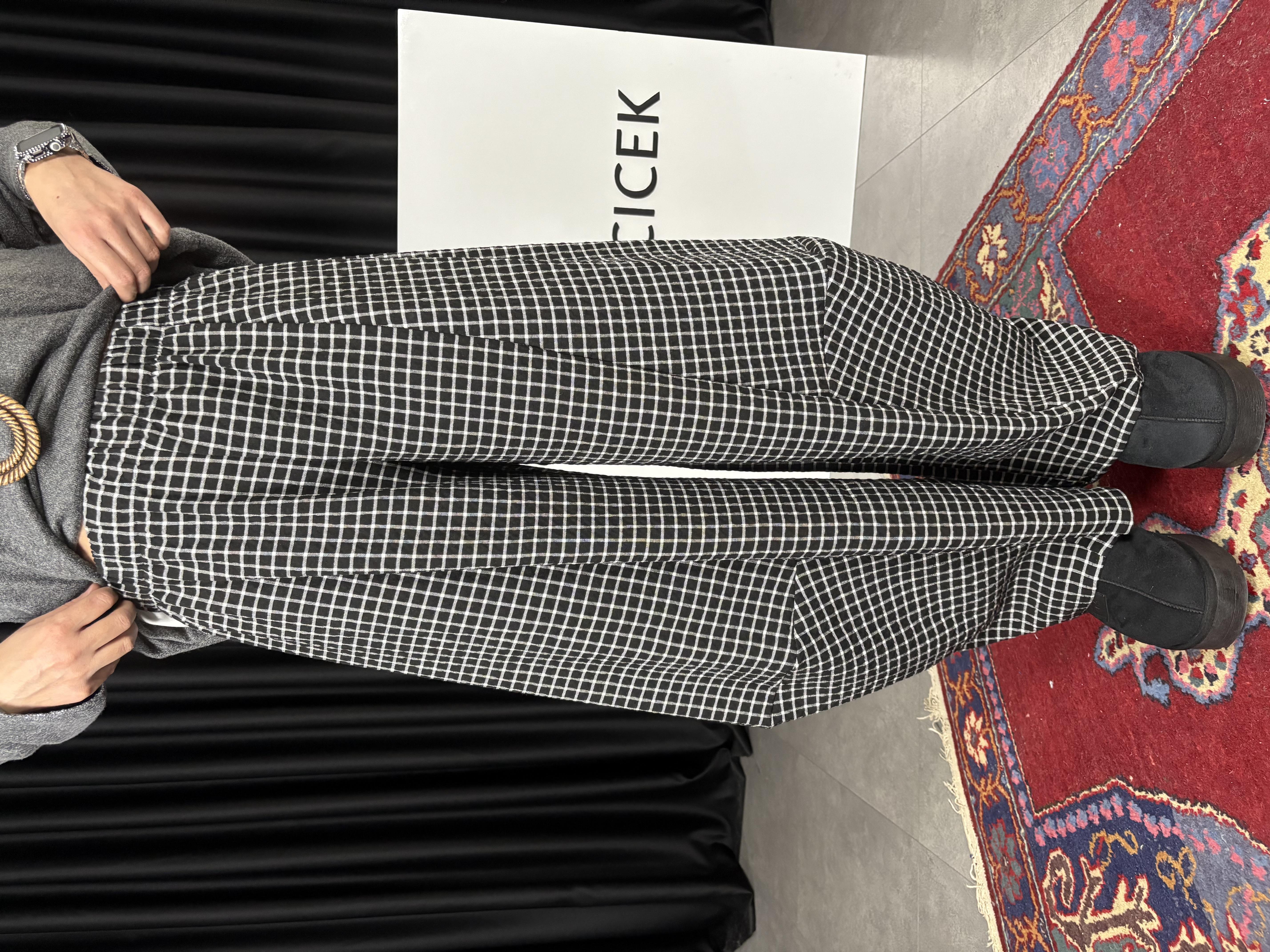 Desenli Şalvar Pantolon 3