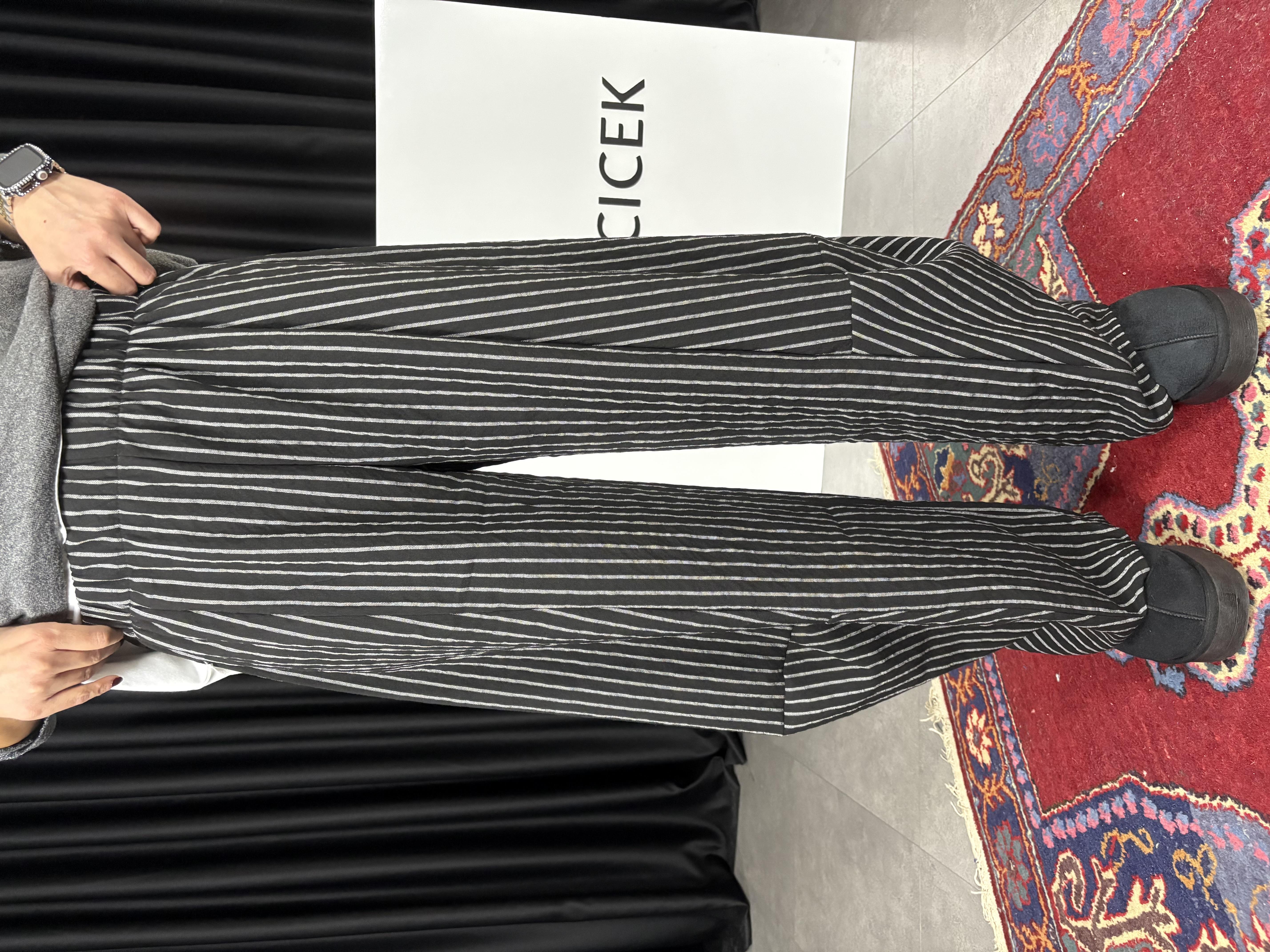 Desenli Şalvar Pantolon 4