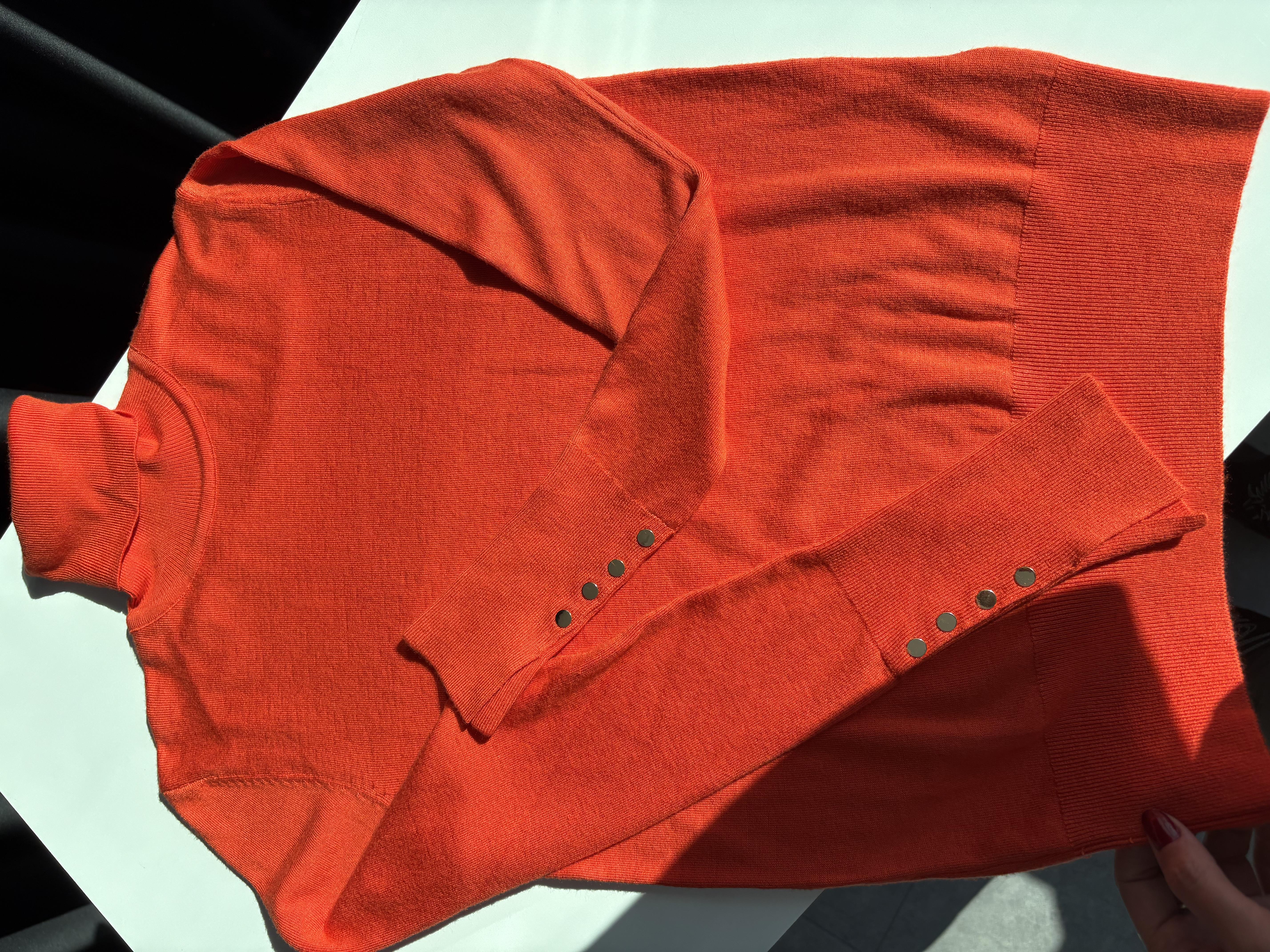 DLV Balıkçı Yaka Kolu Droplu Narçiçeği Kazak