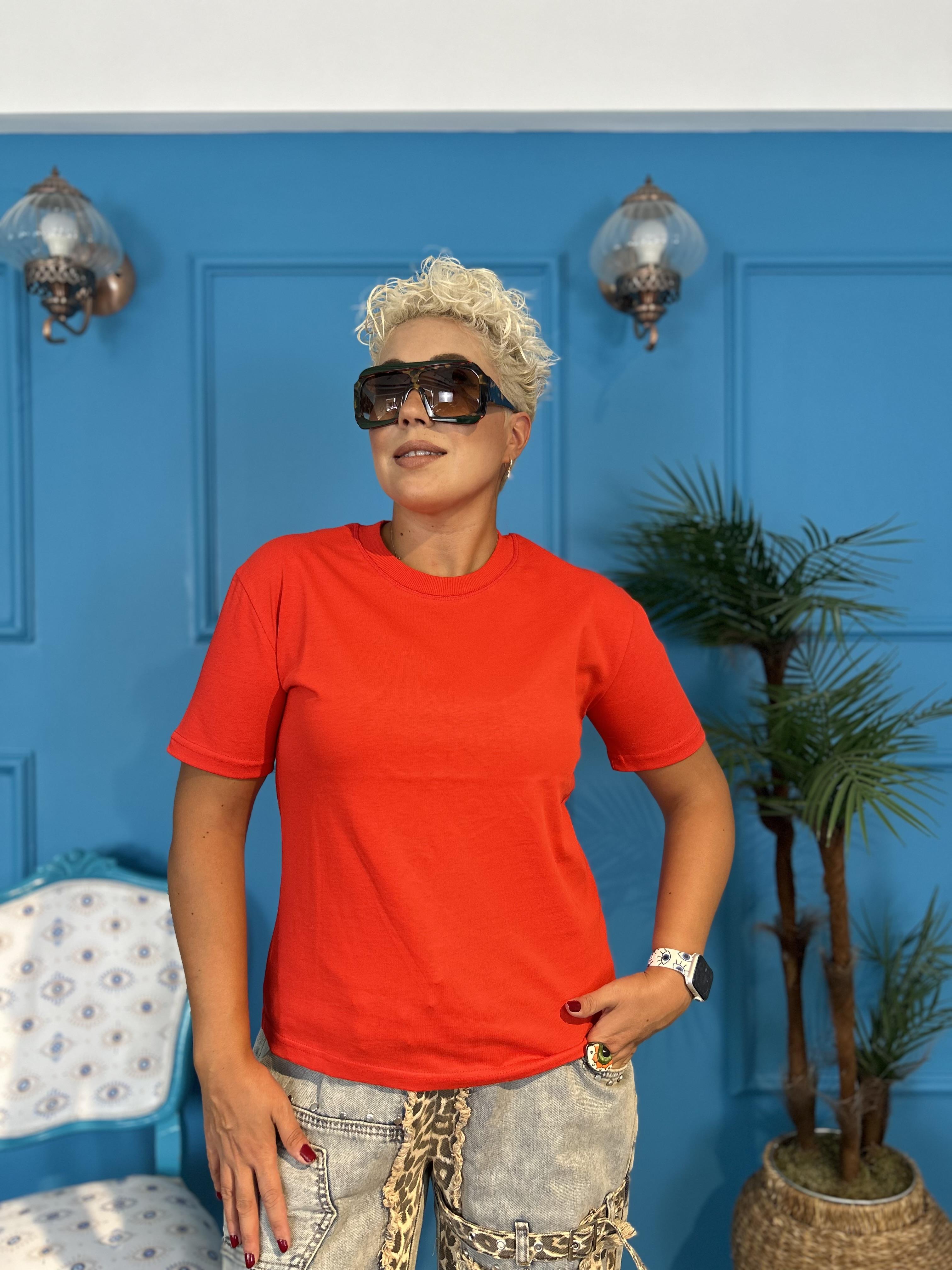 DLV Basic Kırmızı T-Shirt