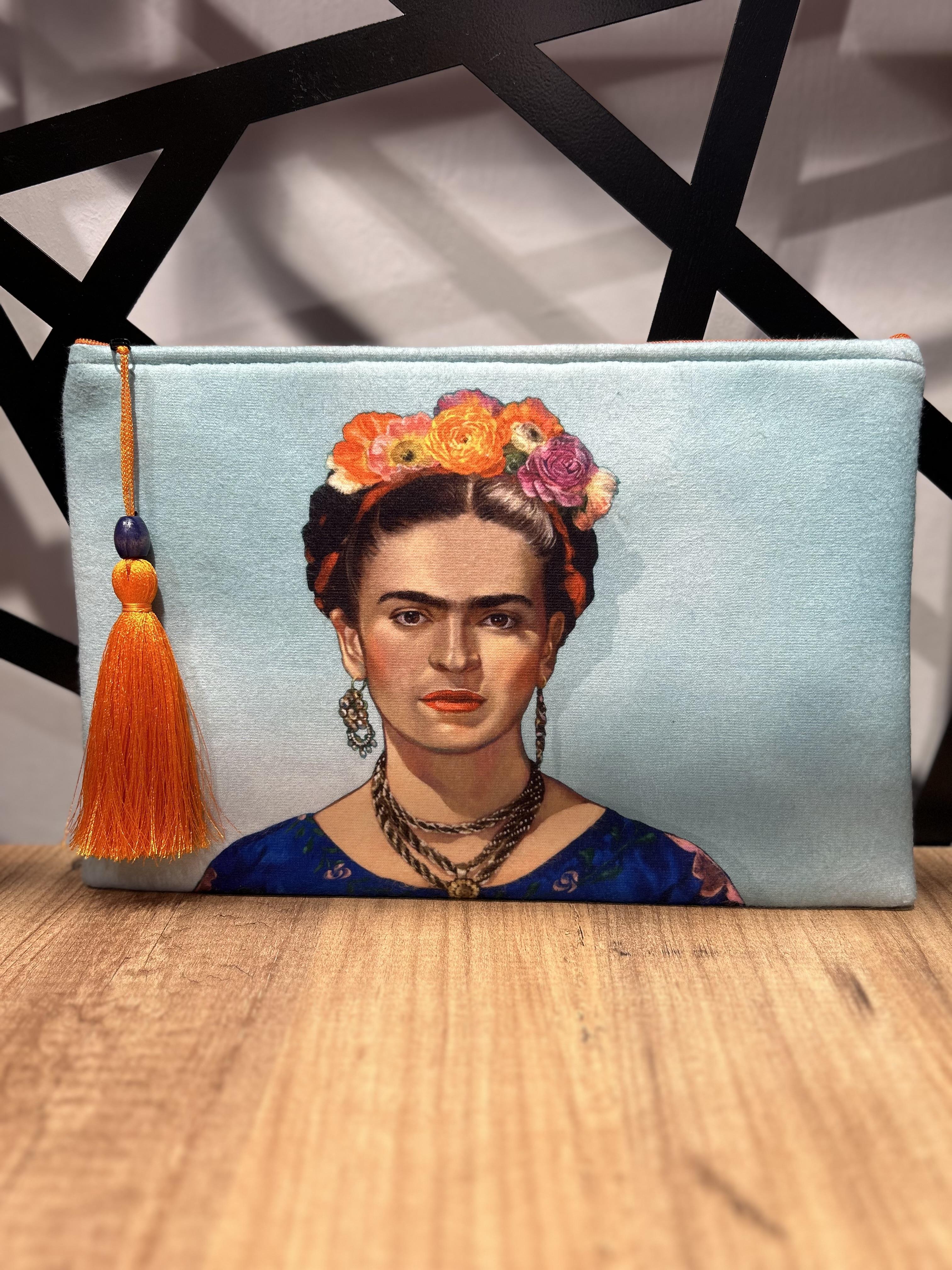 Frida Desenli Clutch Çanta 2