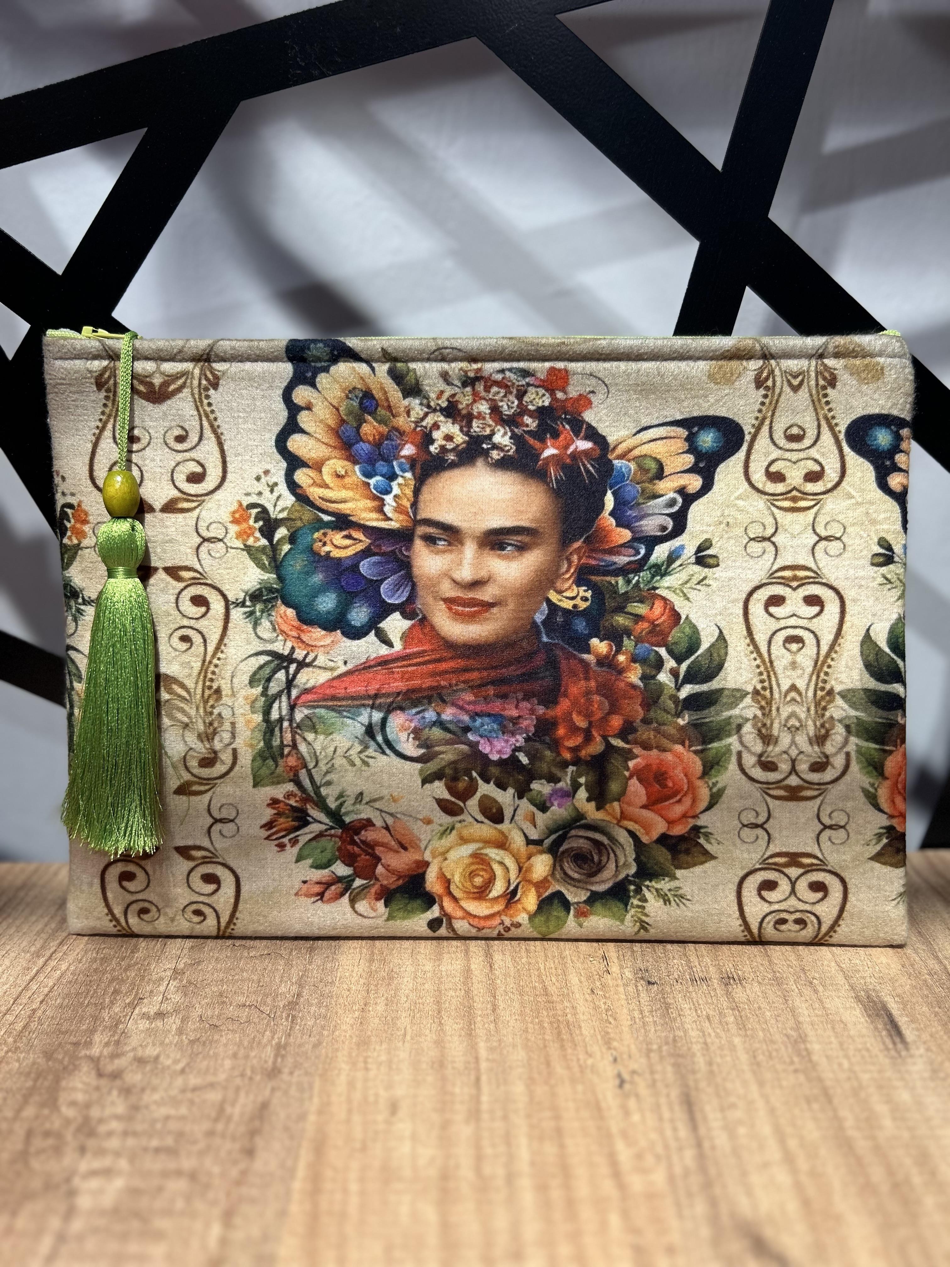 Frida Desenli Clutch Çanta 3