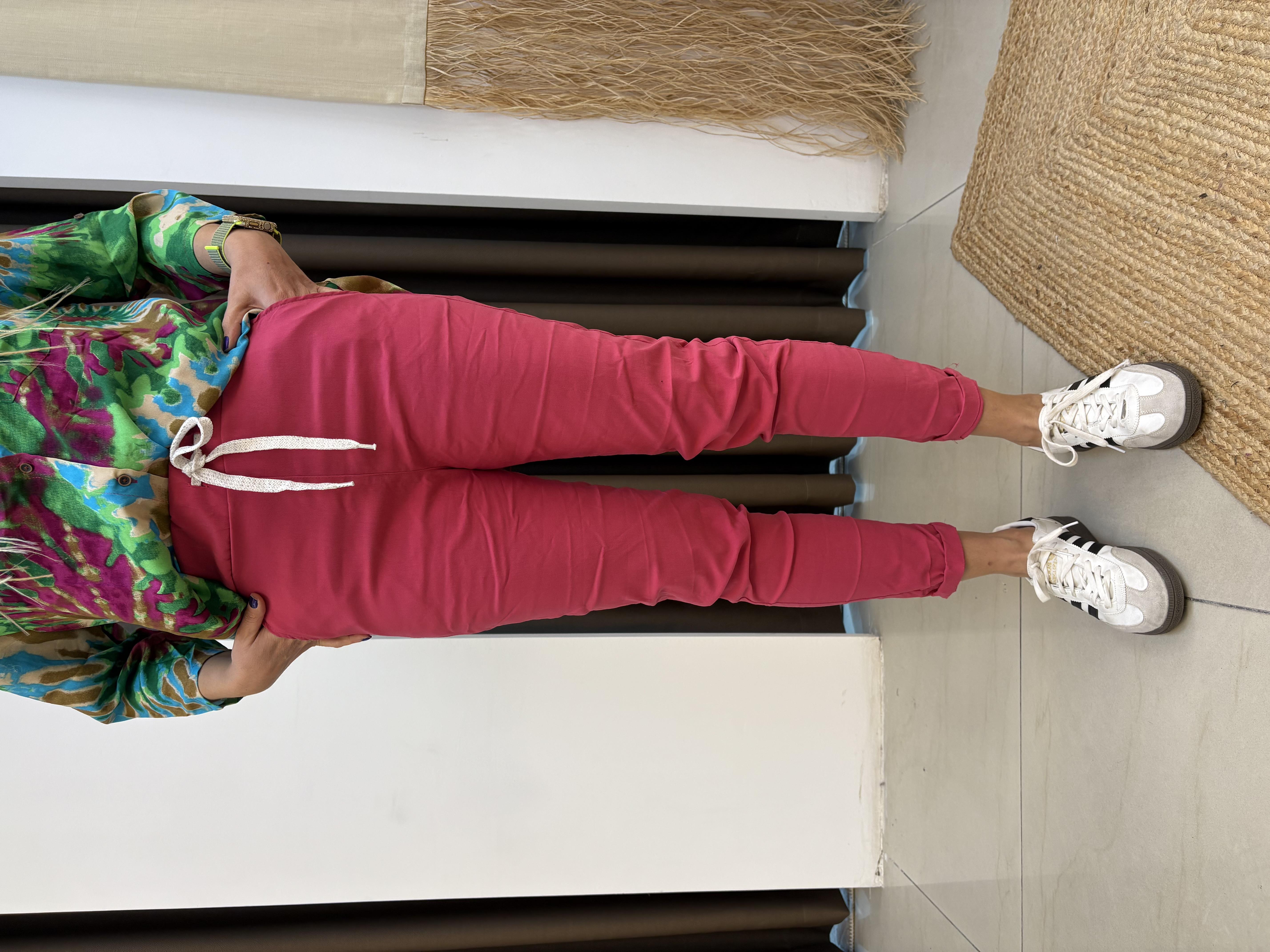 Fuşya Sihirli Pantolon