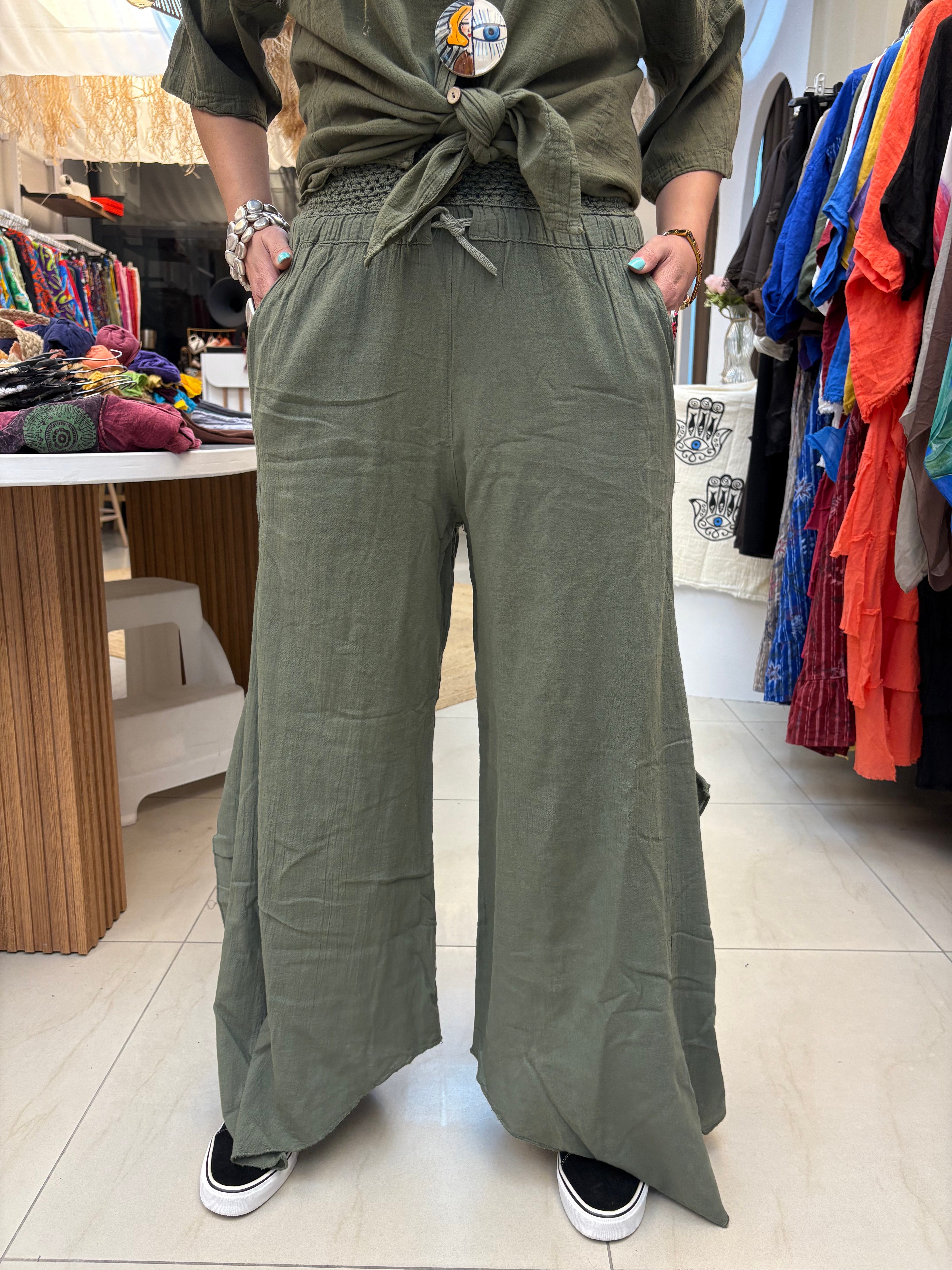 Haki Cadı Pantolon