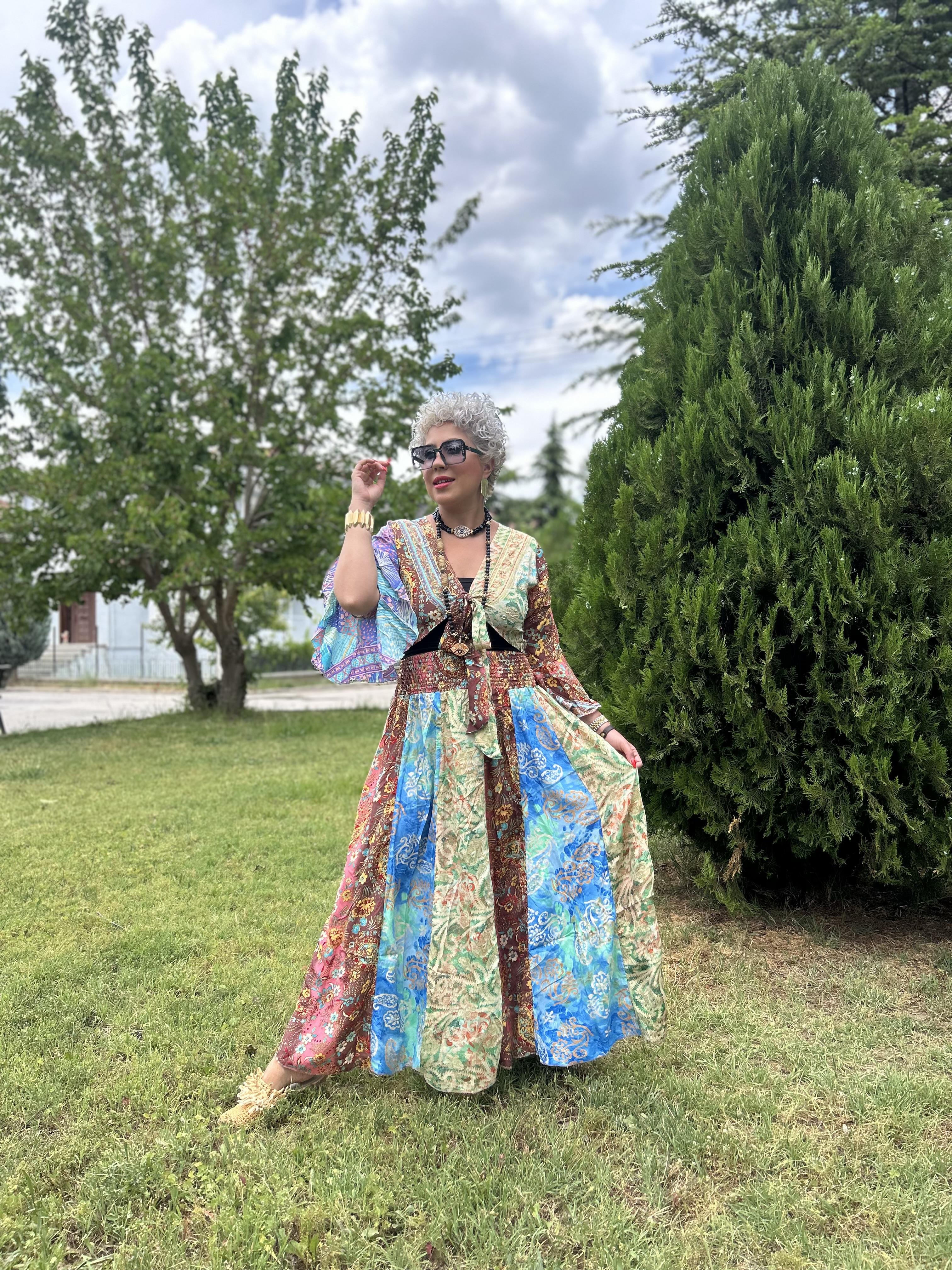 Hint İpegi Etekli Takım 7