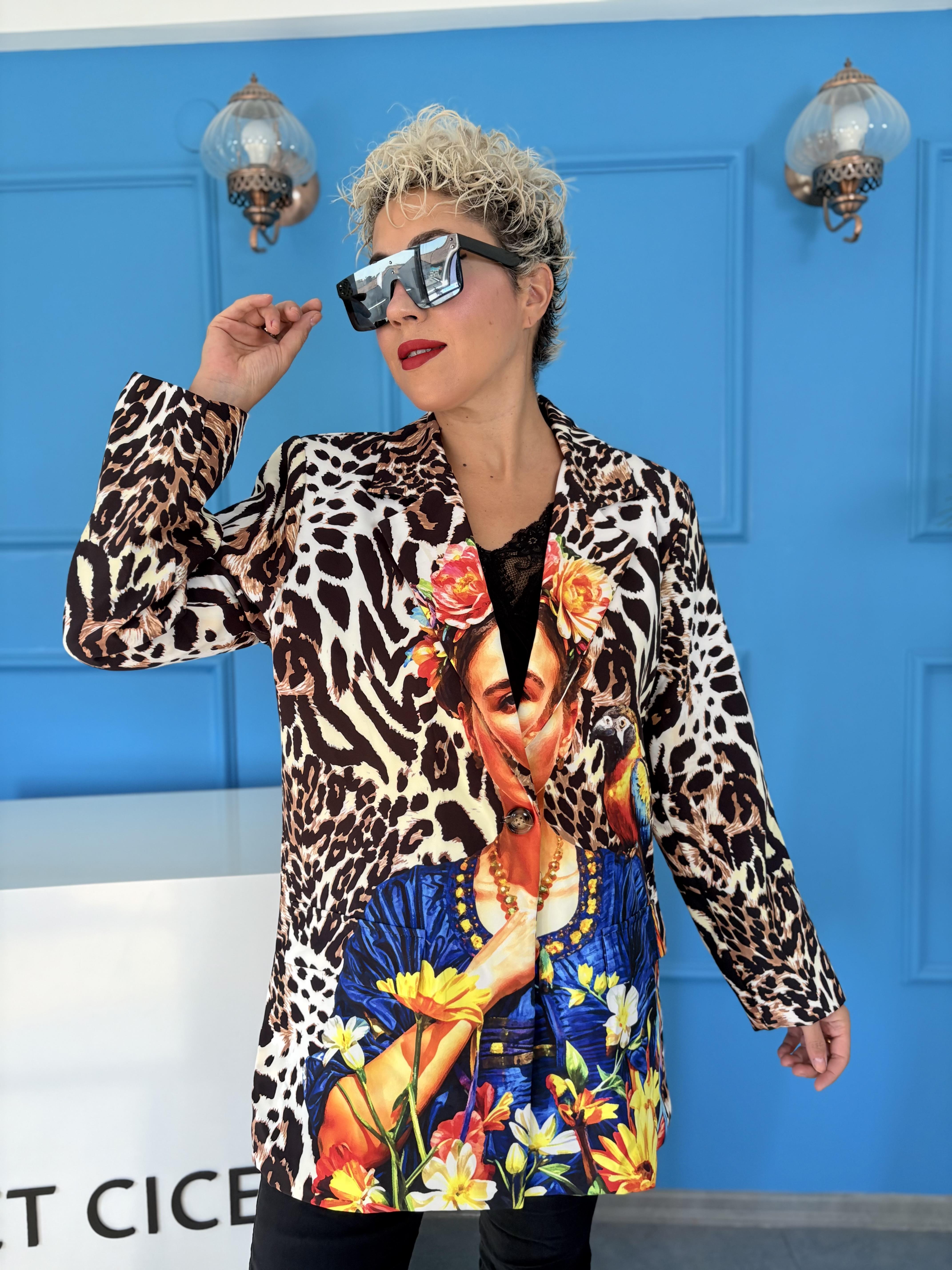 İthal Tasarım Blazer Ceket 5