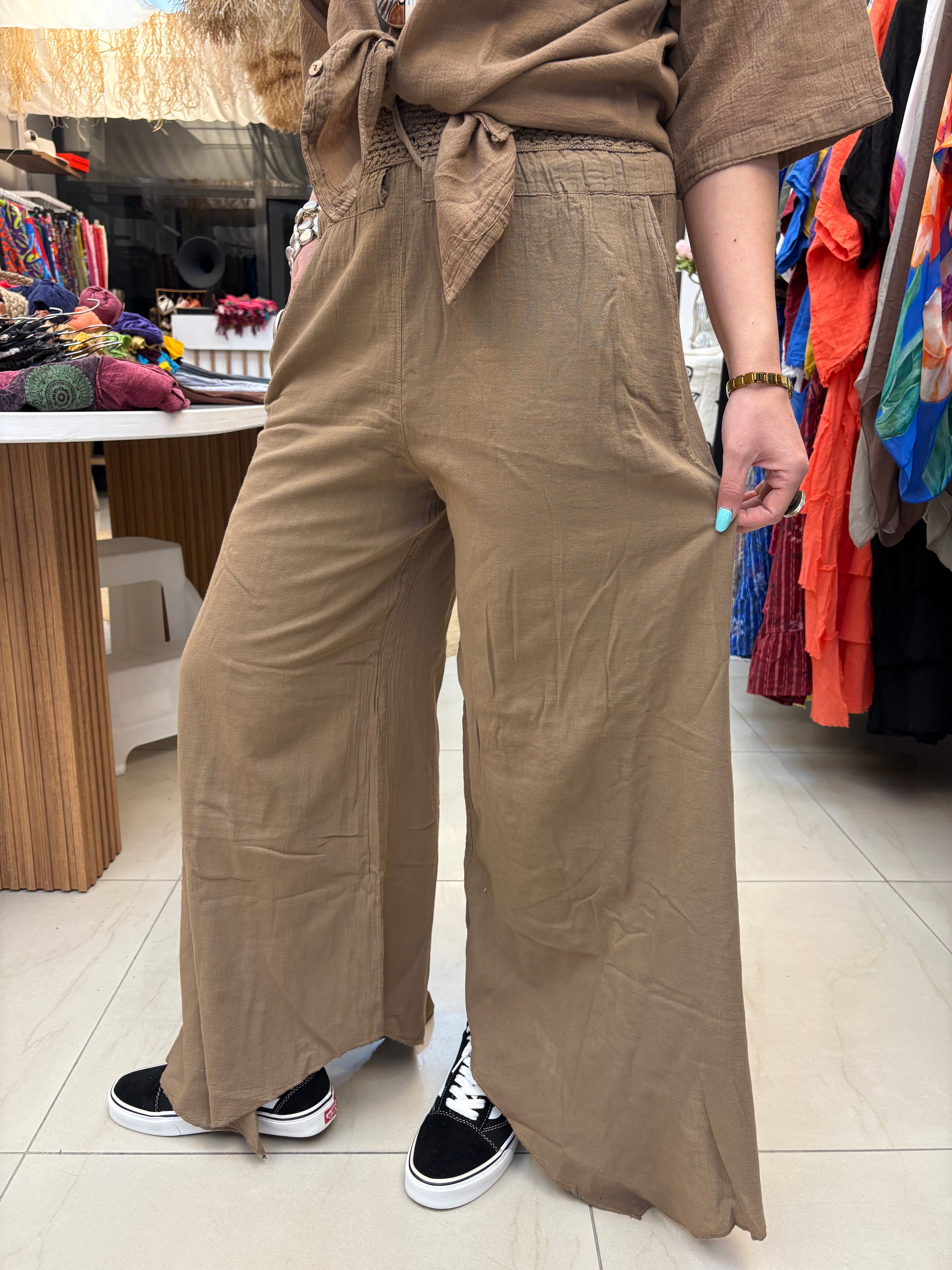 Kahve Cadı Pantolon