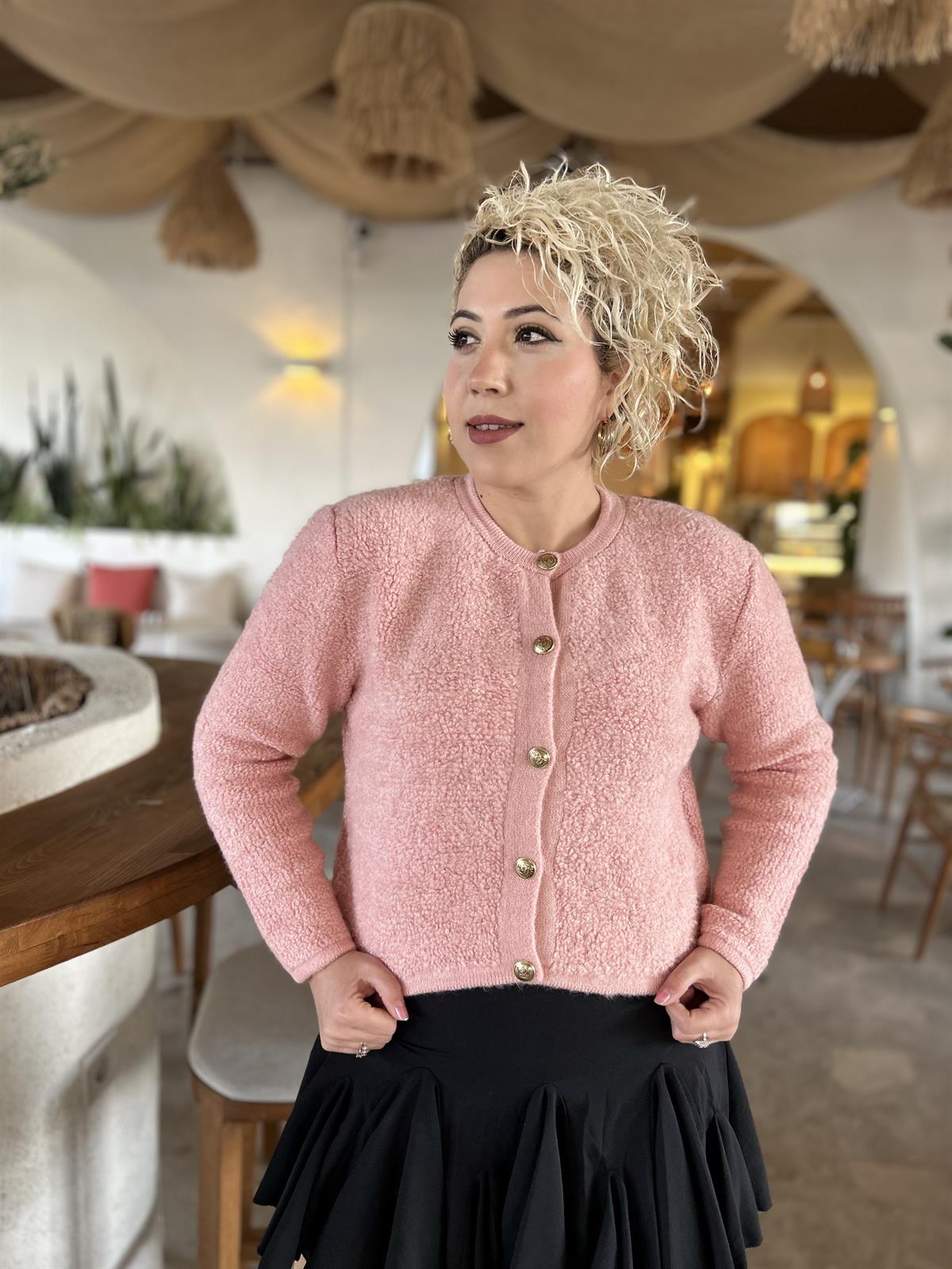 Massimo Pudra Pembe Ceket