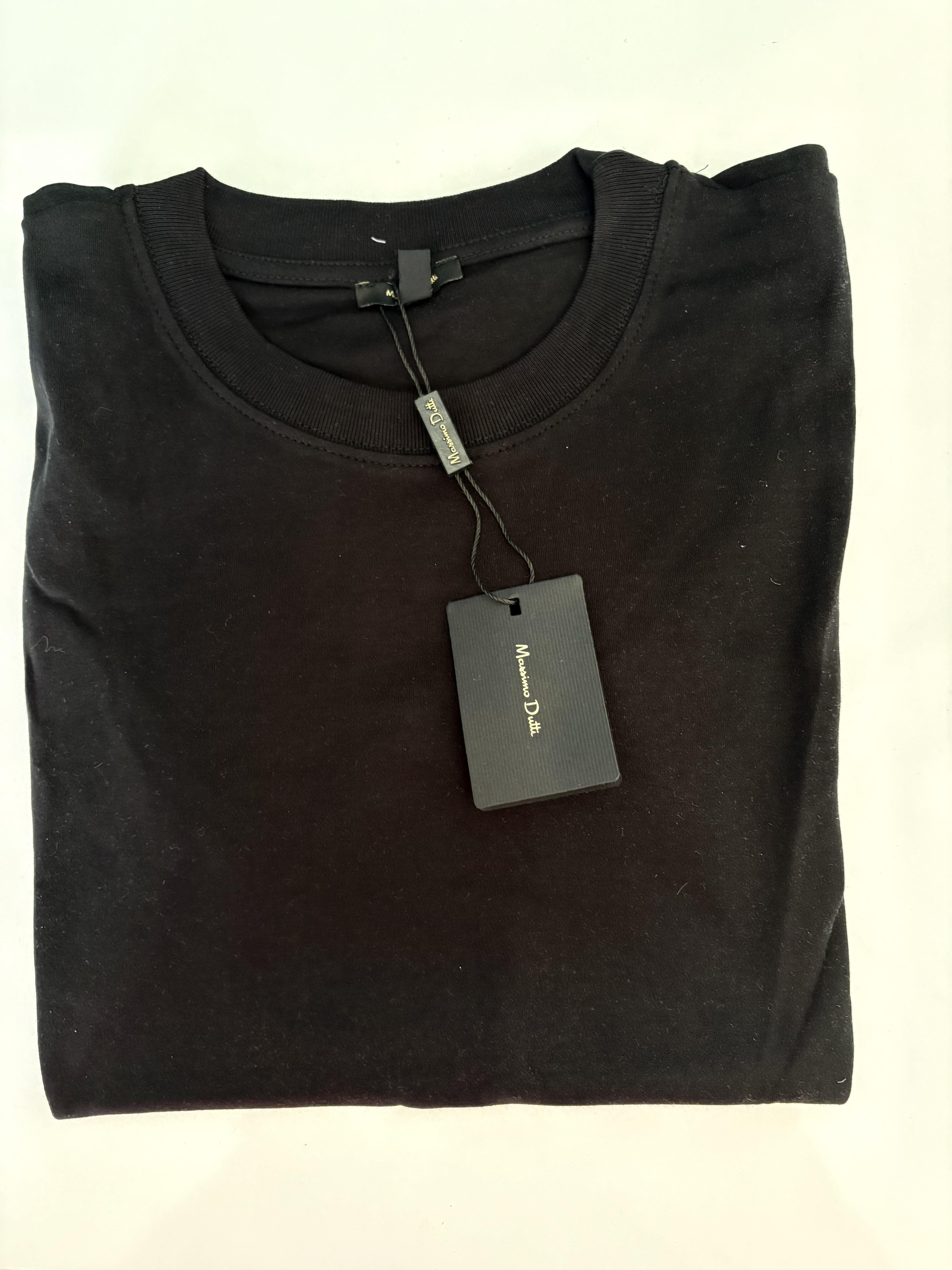 Orjinal Marka Düz Siyah Tşört