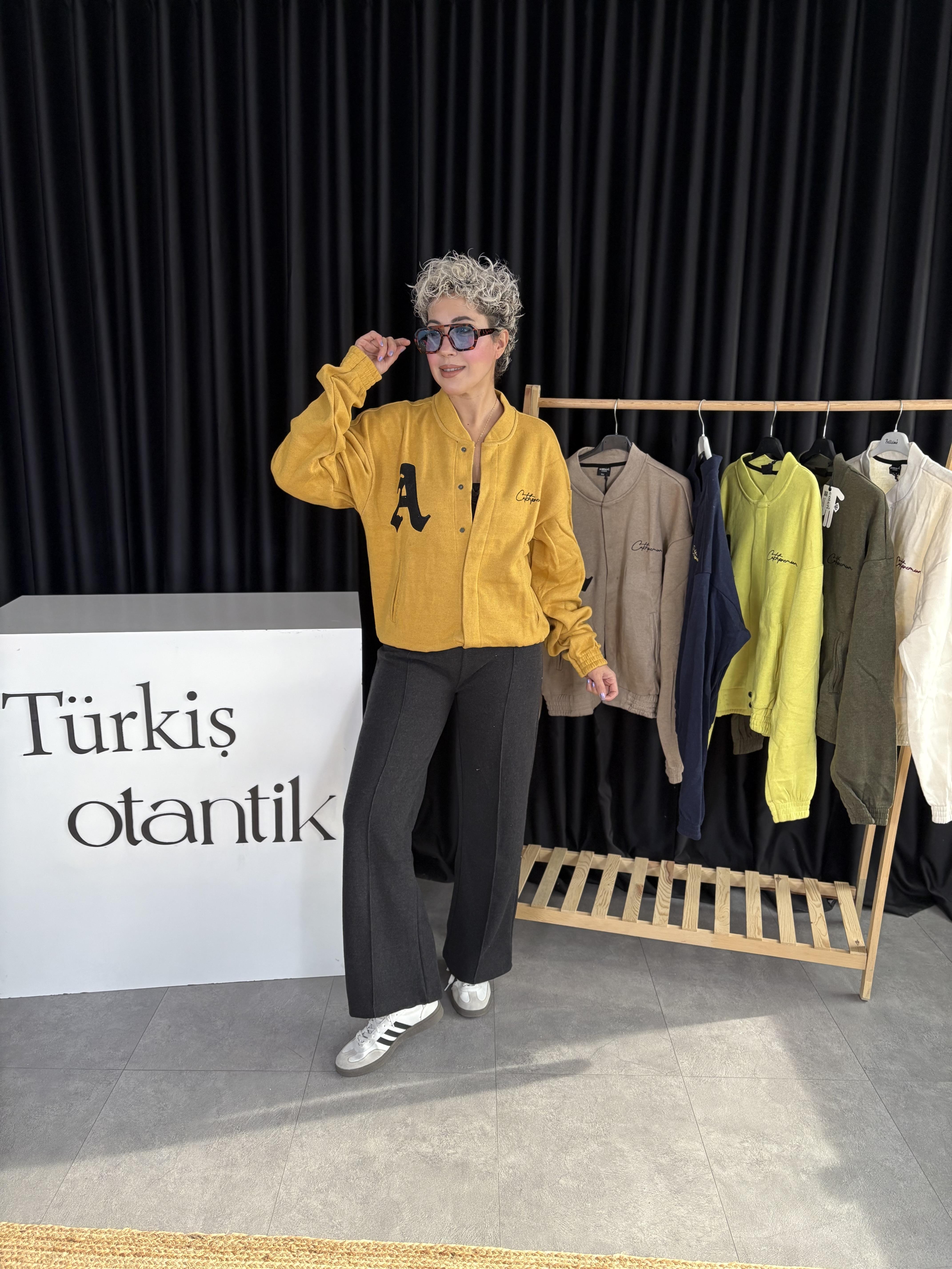 Orjinal Marka Hardal Kolej Ceket