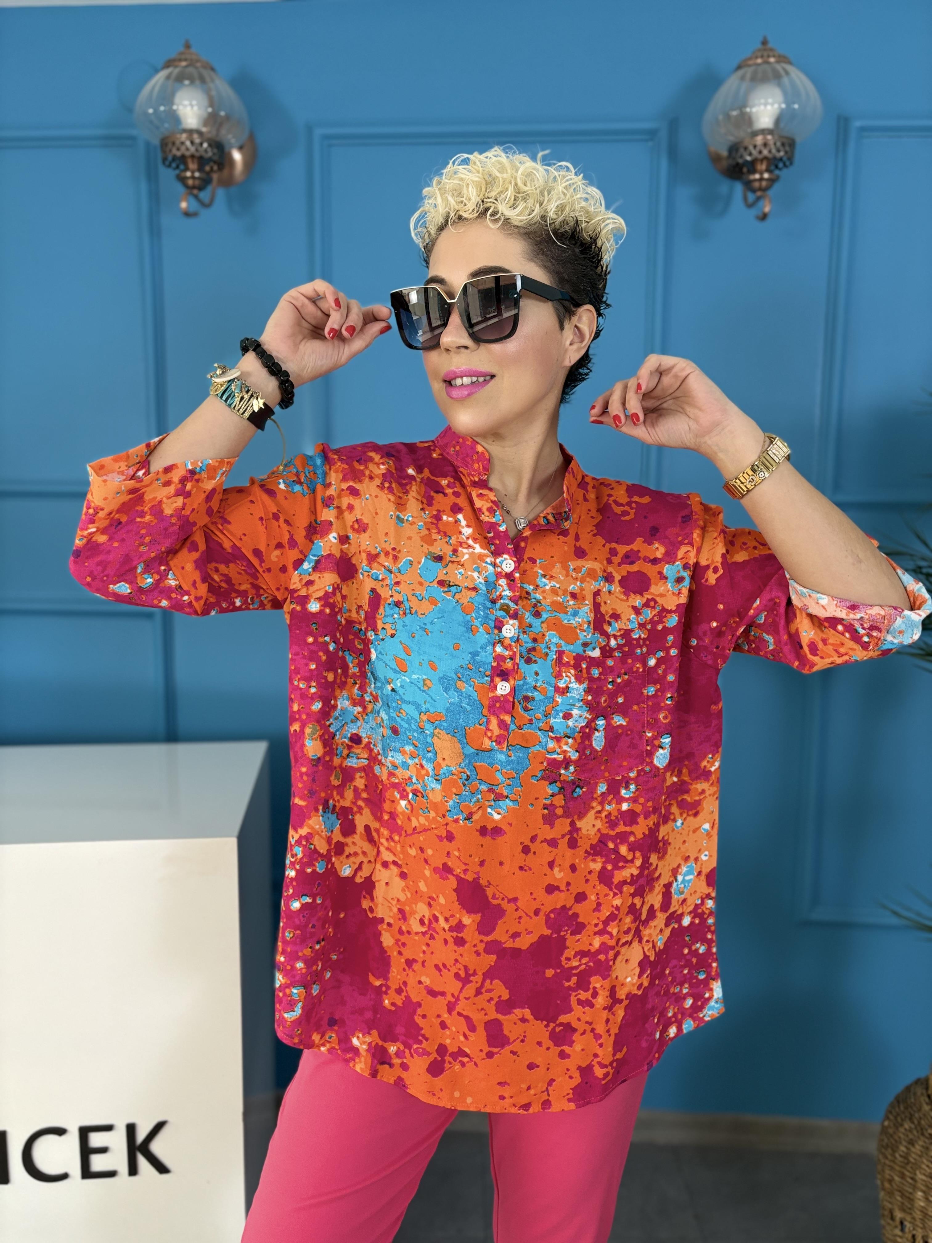 Pamuk Viskon Gömlek 2