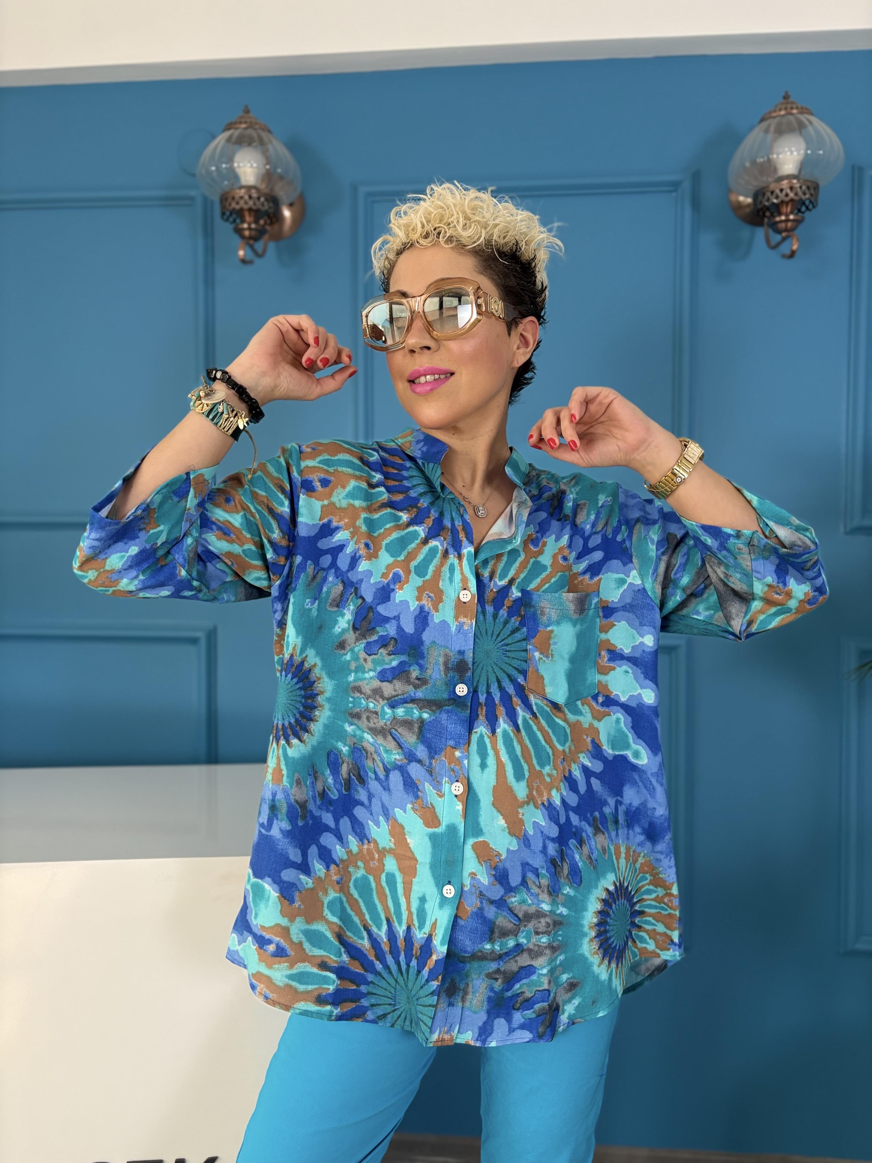 Pamuk Viskon Gömlek 6