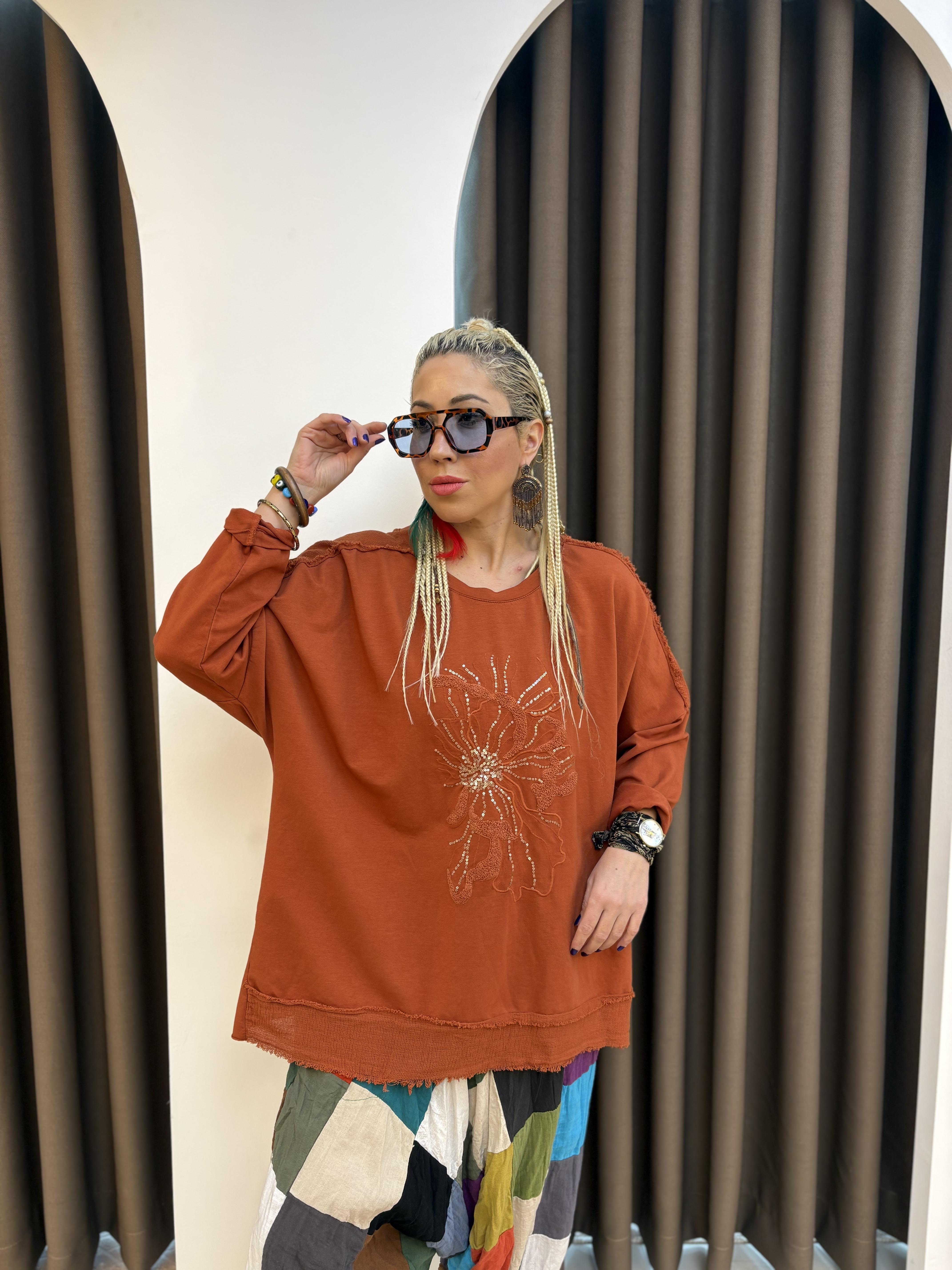 Payet Detaylı İtalyan Kiremit Sweet