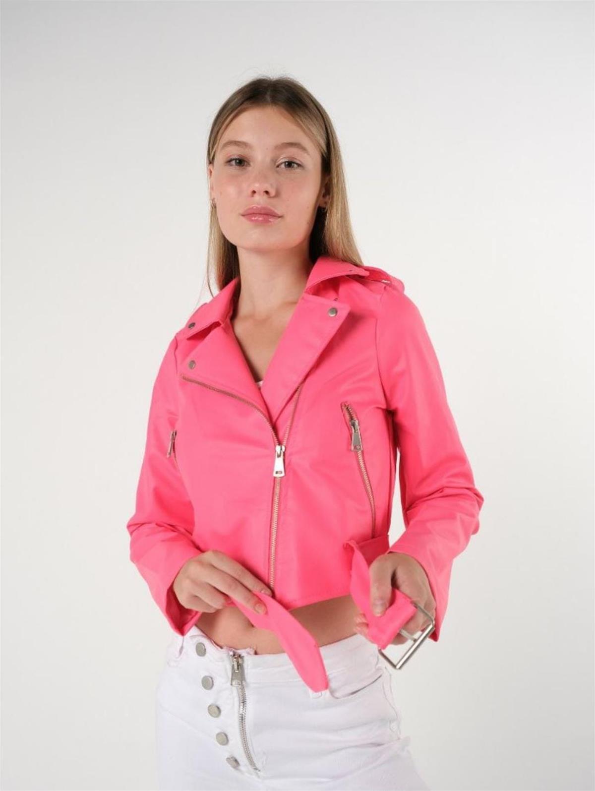 Pembe Deri  Ceket