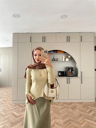 Ada Triko Kazak Krem