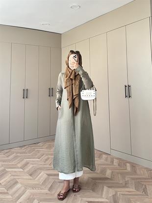 Adel Uzun Gömlek Haki