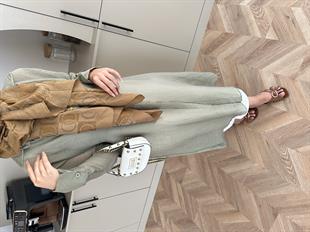 Adel Uzun Gömlek Haki