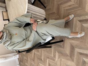 Afra İplik Elbise Çağla