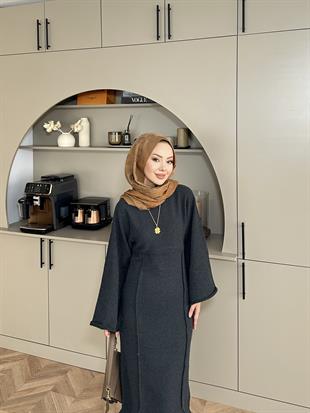 Afra İplik Elbise Antrasit