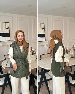 Alex Şişme Yelek Haki