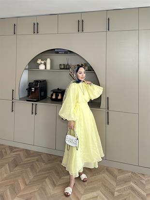 Amelia Etekli Takım Sarı