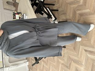 Anlr Pantolonlu Takım Antrasit