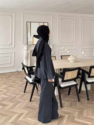 Anton Yarasa Kollu Modal Takım Antrasit (4421)