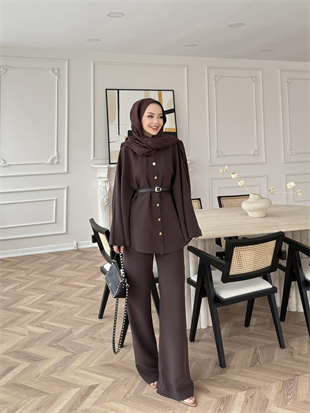 Anton Yarasa Kollu Modal Takım Mürdüm (4421)