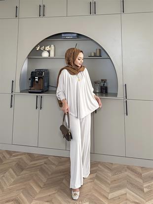 Anwa Yarasa Kol Takım Bej