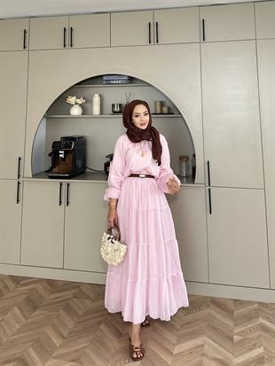 Anya Etekli Takım Pembe