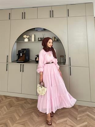 Anya Etekli Takım Pembe