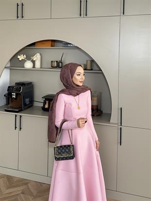 Ares Scuba Elbise Pembe