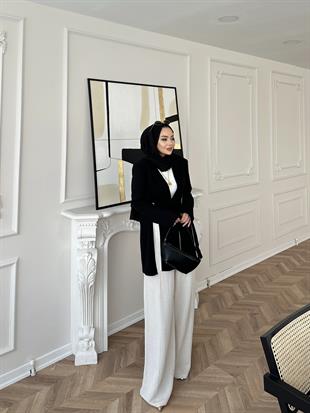 Aria Keten Takım Siyah 