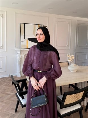 Artemis Nakışlı Etekli Takım Ekru (5712)