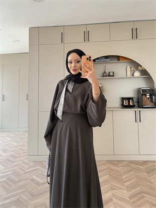 Arve Flar Detaylı Etekli Takım Haki (2295)