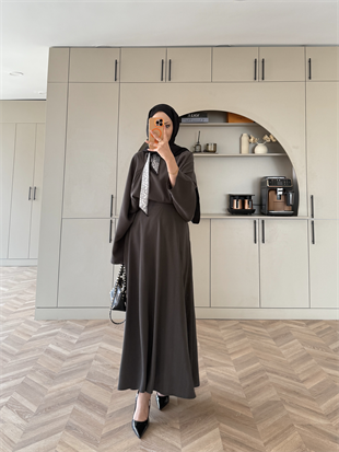 Arve Flar Detaylı Etekli Takım Haki (2295)