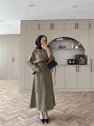 Ashley Modal Etekli Takım Haki (2302)         