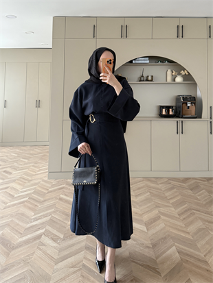 Ashley Modal Etekli Takım Lacivert (2302)