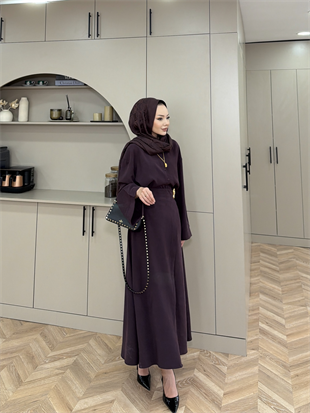 Ashley Modal Etekli Takım Mürdüm (2302)