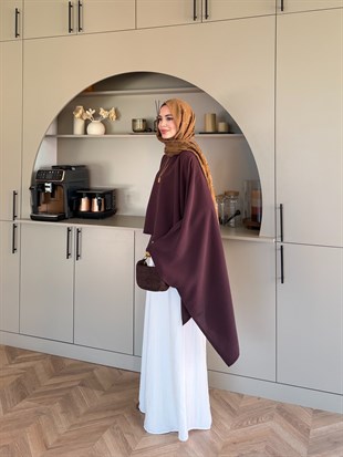 Asya Asimetrik Kesim Bluz Bordo (4509)