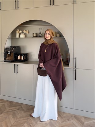 Asya Asimetrik Kesim Bluz Bordo (4509)