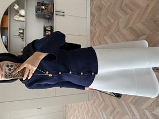 Aura Hırka Lacivert