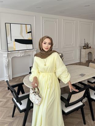 Aysu Elbise Sarı