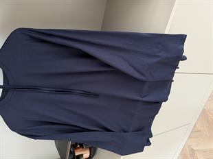 Basic Uzun Kollu Bluz Lacivert