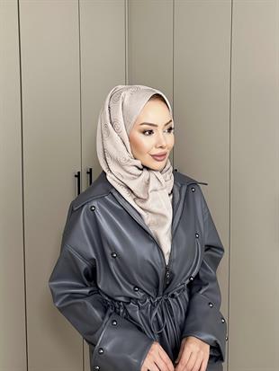 Bej E Desen Naia Şal