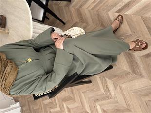 Benan Tensel Elbise Haki