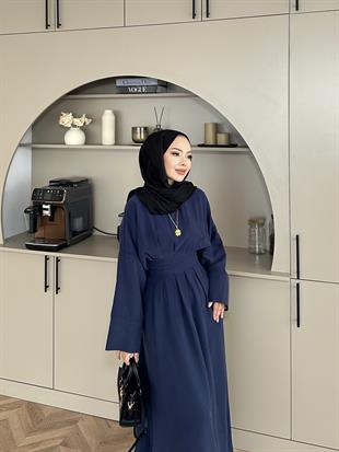 Benan Tensel Elbise Lacivert