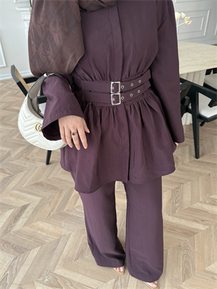 Benri Kemerli Cupra Takım Mürdüm (2320)